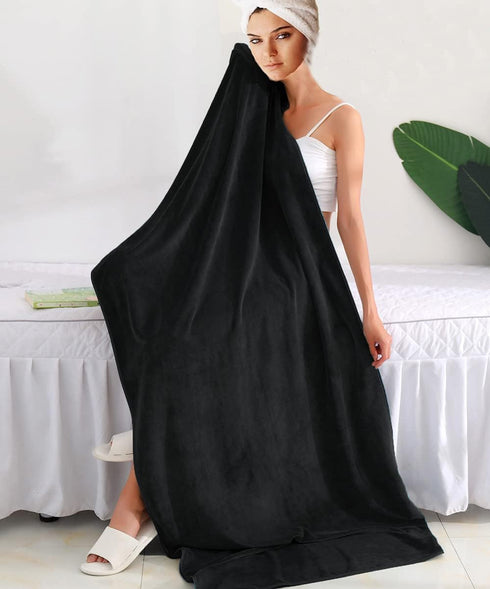 Towel(36 Inch 72 Inch, MYLSMPLE Luxury Microfiber Extra Large Bath Towel Beach Bath Sheet Fast Drying Towel Soft