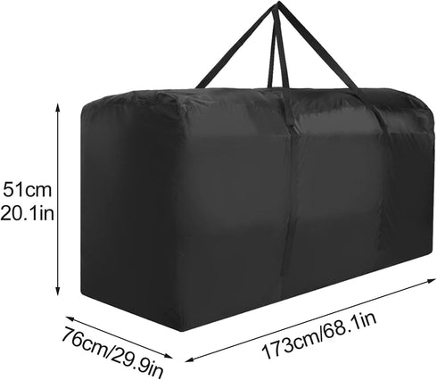 Christmas Tree Storage Bag for 12ft Artificial Disassembled Trees, Heavy Duty Holiday Bag with Durable Handles