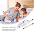 Small Ironing Board, Mini Foldable Tabletop Board for Shirt Cuffs, Collars, Sewing, Travel Use (Peony)