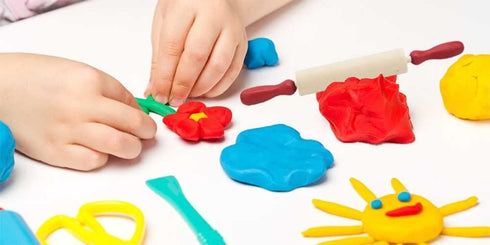 7.5 Inch (Pack 6) 7.5" (Pack 6) The Dreidel Company Mini Rolling of Rolling Pin for Play Dough - Wood Kids Rolling Pin