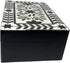 collectiblesBuy Handmade Rectangular Keepsake Wooden Storage Box, Classic White Base Floral Design Jewelry Organizer