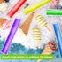450 3 Smoothies(11 2.16 Inch) Shappy Pcs Disposable Ice Pop Mold Bags with Silicone Funnels Freezer Tubes with Zipper