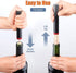 Mini Wine Opener | Portable Travel Air Pressure Pump Corkscrew | Quick Bottle Opening Design for Home, Party, Wine