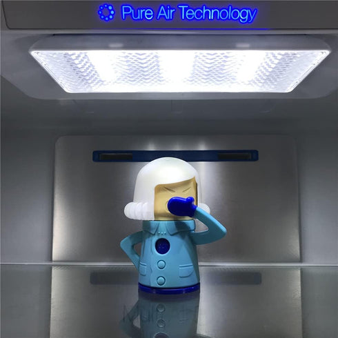 Chilly Mama Fridge Deodoriser, Angry Mama Fridge Cleaner, Freezer Odor Freshener Remover, Reusable Cute Kitchen Gadgets