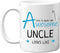 Stuff4 Uncle Mug, Birthday Gifts - Awesome Uncle Looks Like - 11oz Ceramic Dishwasher Safe Mug