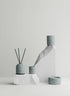 Blomus Fraga Lily White S Candle, Soy Wax Concrete