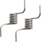 2-Pack MHY62044106 Refrigerator Door Spring Replacement for LG, Kenmore by Seentech Fit AP5657415 MHY62044103