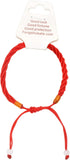 fengshuisale Zen Art Brass Feng Shui Desktop Gong with Red String Bracelet, W3359