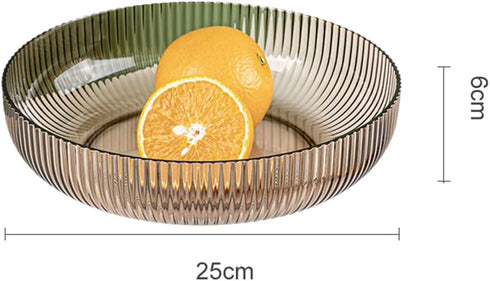 Fruit bowl Stylish designed Fruit Basket Food Grade Plastic Super Durable Fruit Bowls by Zcooooool