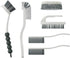 6 PCS Cleaning Brush Set - Scrub Brushes for Kitchen and Bathroom, Ideal for Dishes, Tiles, Corners, and Floors