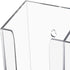 Suwimut Acrylic Coffee Cup and Lid Storage Organizer - 2 Compartments Clear Plastic Coffee Cup Dispenser for Kitchen
