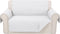 Reversible Loveseat Sofa Covers, Small Couch Cover Furniture Protector, White/White