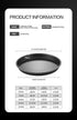 Bakeware Pizza Pan Set, 8x1 Inch Heavy Duty Non-Stick Bakeware for Pies, Pizza, and Cakes