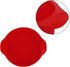 11.42 Inch Silicone Cake Molds, Quick Release Baking Pan for Layer Cakes and Cheese Cakes, Red