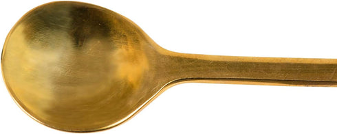 Creative Co-Op Brass Sugar/Honey Bee Handle Spoon, Gold