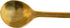Creative Co-Op Brass Sugar/Honey Bee Handle Spoon, Gold