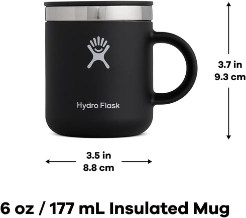 6 Oz Hydro Flask Coffee Mug Insulated Stainless Steel, Non Spill, Leak Resistant Travel Mug Oat Tan