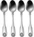 Oneida Classic Shell Set of 4 Teaspoons