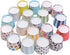 100pcs Premium Greaseproof Cupcake Paper Liners - Random Colorful, No Muffin Pan Needed for Cupcakes