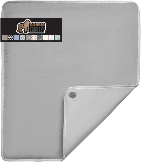 Gorilla Grip Portable Ironing Mat, Magnetic Ironing Blanket for Countertop, Silicone Coating, Travel Size 28x24