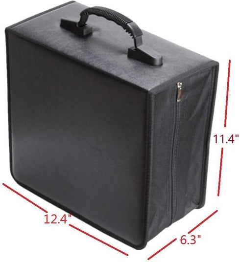 Disc CD DVD Bluray Storage Holder Solution Binder Sleeves Carrying Case((400 Capacity)) by Penlonda