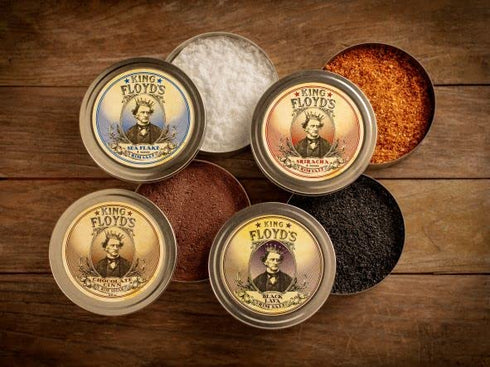 Rimming Rimming 4.0 oz King Floyd's Black Lava Salt, A+ Designer Salt, Dress up your Margaritas and Palomas with this