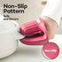 Silicone Oven Mitts - Heat Resistant Mini Oven Gloves and Pot Holders Set for Kitchen, Non Slip Waterproof Pinch Grips