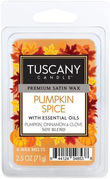 Tuscany Candle Fragrance Bars, 2.5-Ounce, Pumpkin Spice