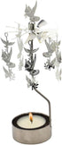 HOKHBCW Rotary Candle Holder - Spinning Metal Candleholder Gift, Dove of Peace