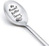 My Peanut Butter Spoon - Funny Birthday Gifts for Women Mom Grandma from Daughter Grandson Son Dad Best Friend Teen