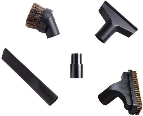 EZ SPARES 5PCS Universal Replacement Vacuum Cleaner Accessories, 32mm&35mm Horsehair Brush Kit