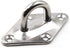 Heavy Duty Ceiling Wall Mount Hook, Diamond Pad Eye Plate 5mm 3/16" 304 Stainless Steel for Yoga Swings, Hammocks,
