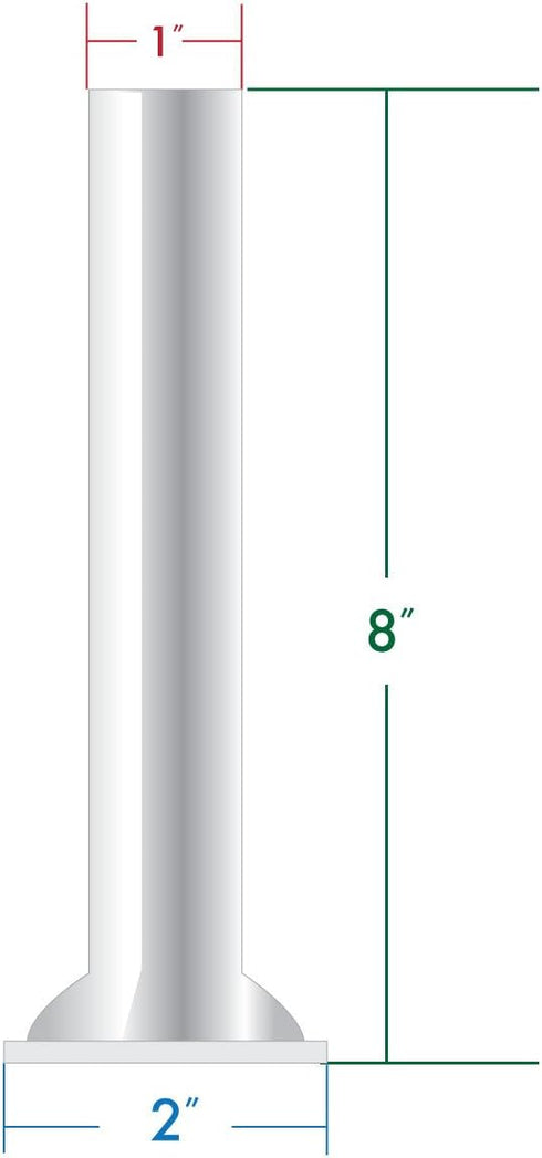 The Sausage Maker 1" Diameter Stainless Steel Stuffing Tube for 15, 20, 25, and 30 lb Sausage Stuffers