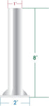 The Sausage Maker 1" Diameter Stainless Steel Stuffing Tube for 15, 20, 25, and 30 lb Sausage Stuffers
