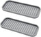 Mofason Silicone Soap Tray, Bathroom Kitchen Finishing Tray, Soap and Sponge Sink Organizer (Mist, 2 Pack)