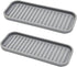 Mofason Silicone Soap Tray, Bathroom Kitchen Finishing Tray, Soap and Sponge Sink Organizer (Mist, 2 Pack)