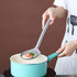 Non-stick Silicone Strainer Skimmer, Berglander Kitchen Cooking Tool, Easy to Clean, Dishwasher Safe