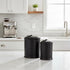 Set 2 74/22 OZ Nihow of Ceramic Canisters for The Kitchen: Food Storage Containers with Air Tight Ceramic Lid