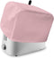 Pink Toaster Cover 2 Slice, Farmhouse Pink Decor Toaster Oven Cover with Loop for Dust Protection