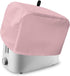 Pink Toaster Cover 2 Slice, Farmhouse Pink Decor Toaster Oven Cover with Loop for Dust Protection