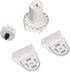 Rollerhouses RHSA38-A 38mm Metal Roller Blind Fittings - Repair Parts Kit Brackets Heavy Duty 1.5 Inch