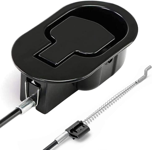 Universal Metal Recliner Handle Replacement Parts with Cable - Fits Ashley and Major Recliner Brands, 4.9" Exposed