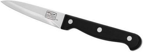 Chicago Cutlery Essentials 3-1/2-Inch Paring Knife with Sharp Stainless-Steel Blade, Resists Rust, Stains, and Pitting, Precision Cutting and Easy Re-Sharpening by Chicago Cutlery