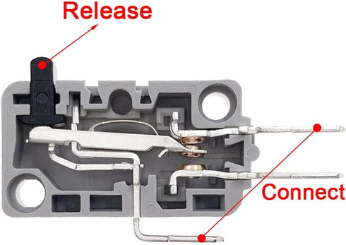 KW3A Microwave Oven Door Switch 16A 125/250V (2 Normally Open + 1 NONC)
