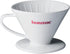 VCD-2W #897182 Coffee Dripper, Conical V-Shaped Porcelain for 1-4 Cups