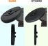 Outward Gear 9.85IN Seat Cushion for Telescopic Stools Collapsible Chair Pads Fit Standard Round Retractable Folding