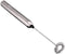 Milk Frother Handheld Electric Mixer, Portable Mini Stainless Steel Battery Operated for Coffee