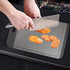 Medium Kitchen Cutting Board Mats, BPA Free, Dishwasher Safe, Juice Grooves, Thicker Boards, Easy Grip Handle