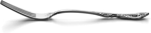 Oneida Michelangelo Fine Flatware Dinner Fork, Set of 4, 18/10 Stainless Steel, Dishwasher Safe