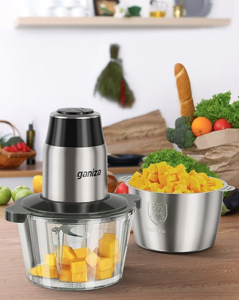 Plastic Cover Compatible with Ganiza GC10 Food Processor, Fits 8 Cup Glass Bowl & 8 Cup Stainless Steel Bowl, 1PCS